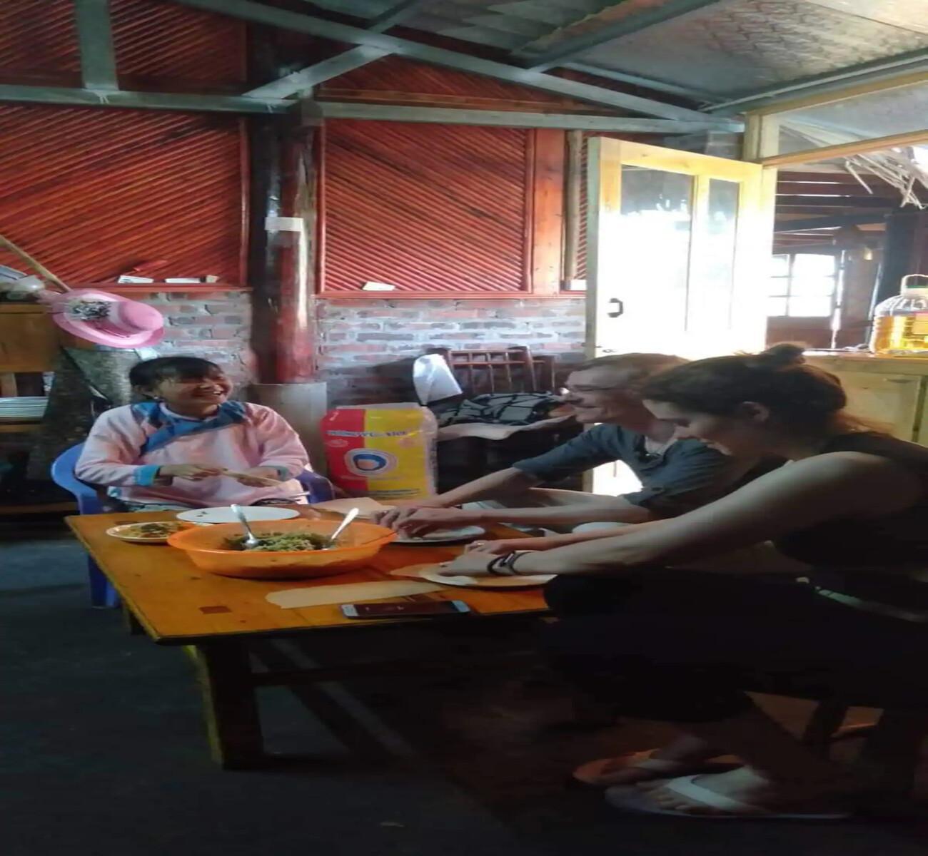 Cooking class at Sung's family homestay
